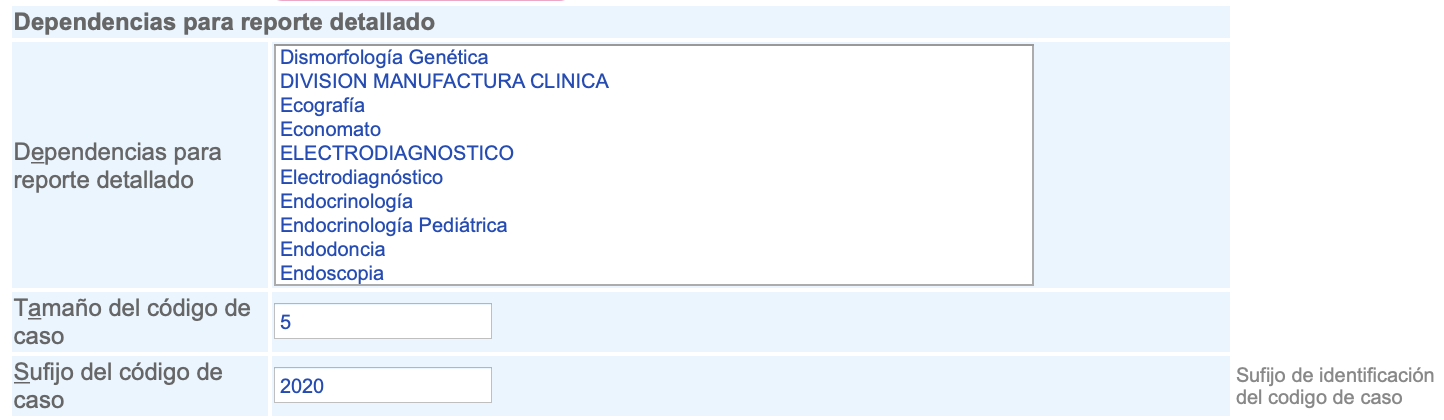 Administración de información de la empresa.