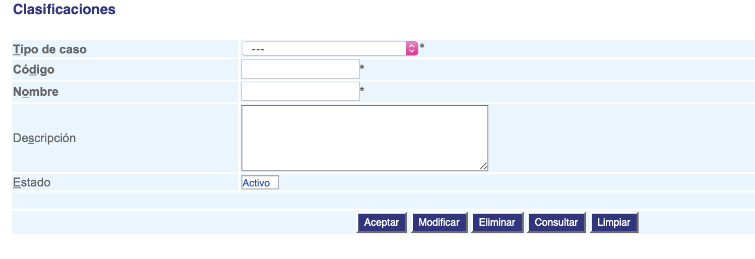 Configuración de tareas