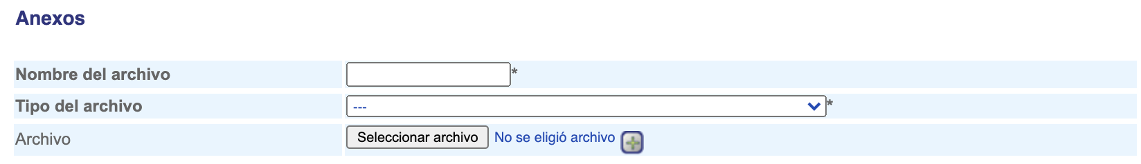 Registro de requerimientos