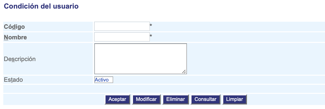 Configuración estado de clientes