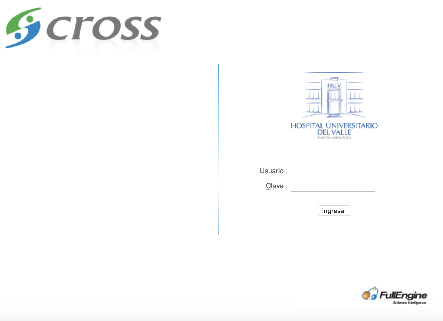 Ingreso a Cross