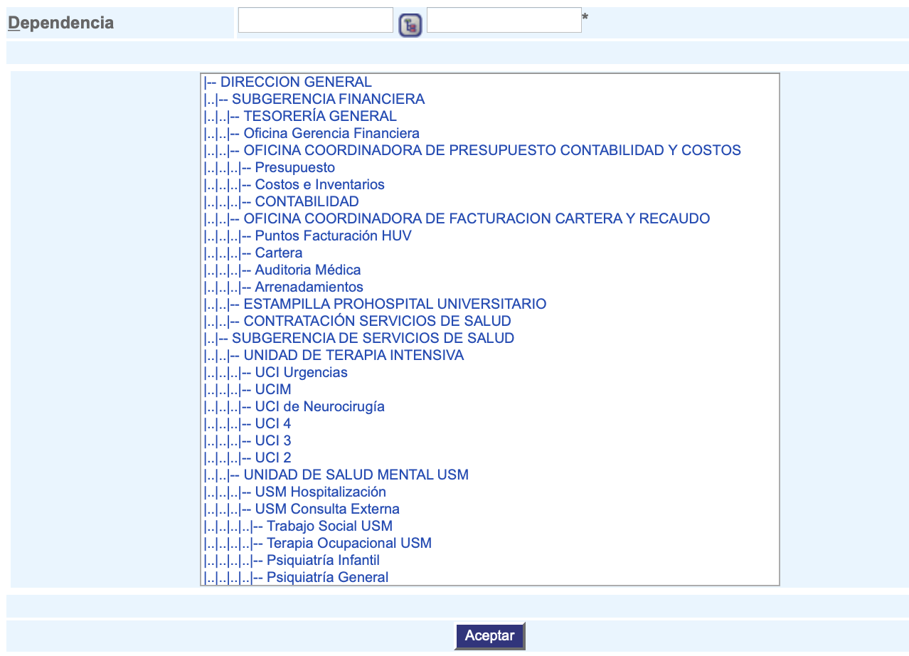 Configuración de dependencias para transferecia de trabajo