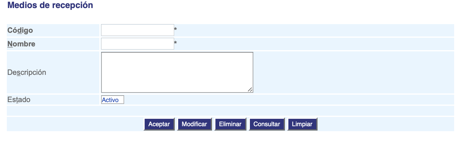 Configuración de tareas