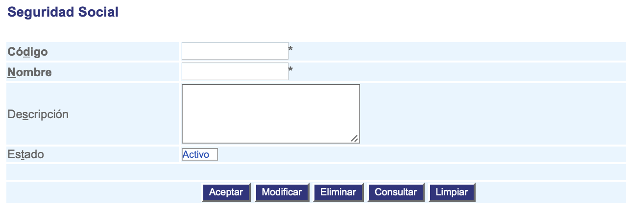 Seguridad social